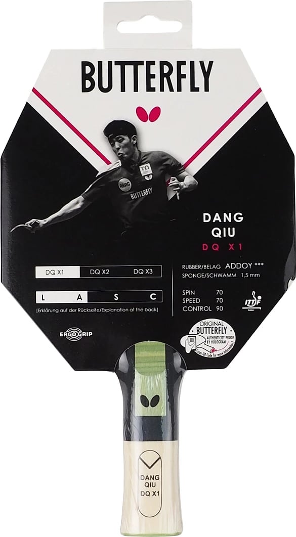 Raketë ping pongu Butterfly për meshkuj
