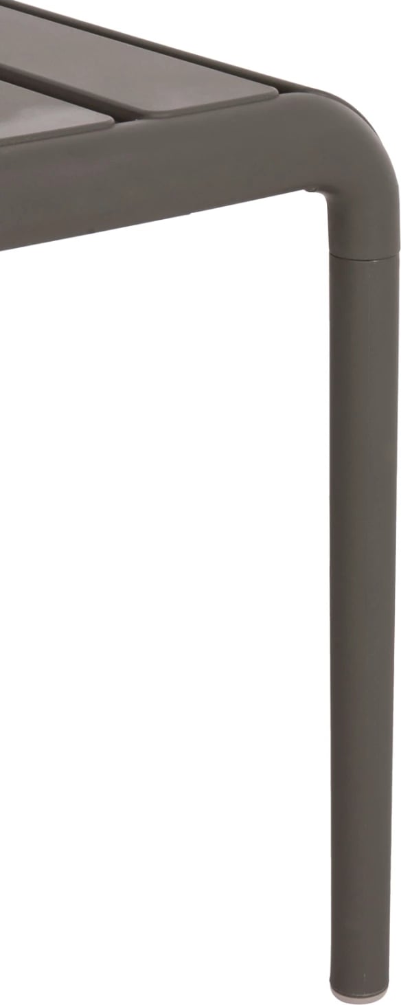 Tavolinë kafeje për jashtë, ngjyrë ulliri e errët, KORVER FH6334.05, 100x60x46cm