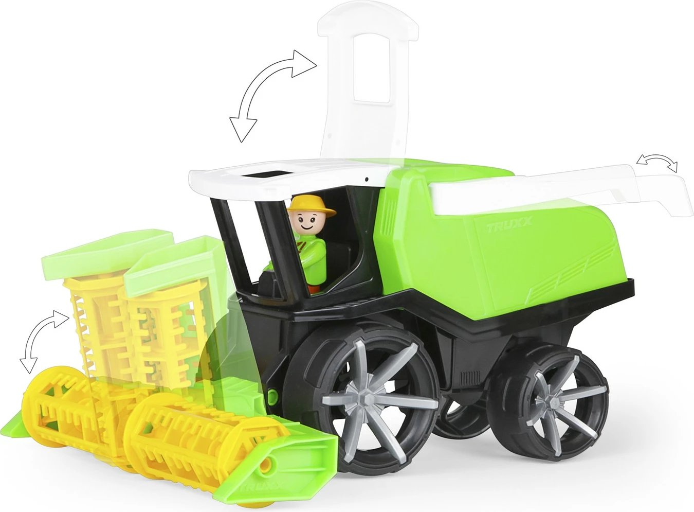 Lodër korrëse gruri Lena Truxx2 me figurë, shumëngjyrëshe