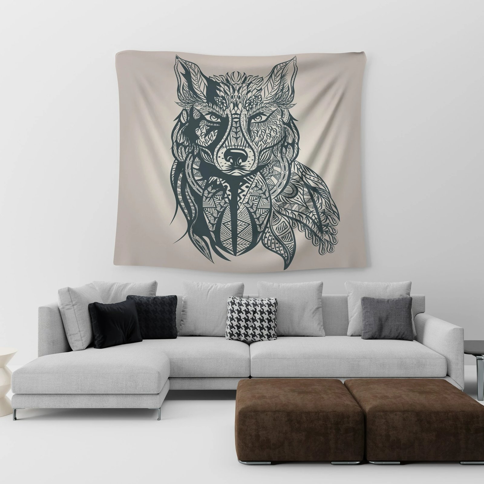 Pikturë dekorative poliestër, shumëngjyrëshe, HMI - WC - 00013C, 200x140cm