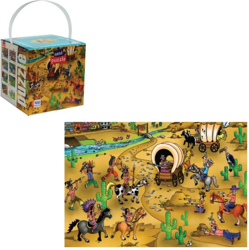 Puzzle NEXT Cowboys 100 pjesë 35x50cm