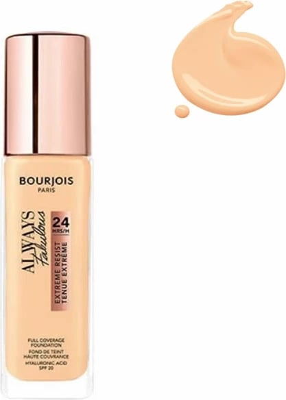 Fondatinë Bourjois Always Fabulous 24H SPF20 120 Claer Ivory 30ml
