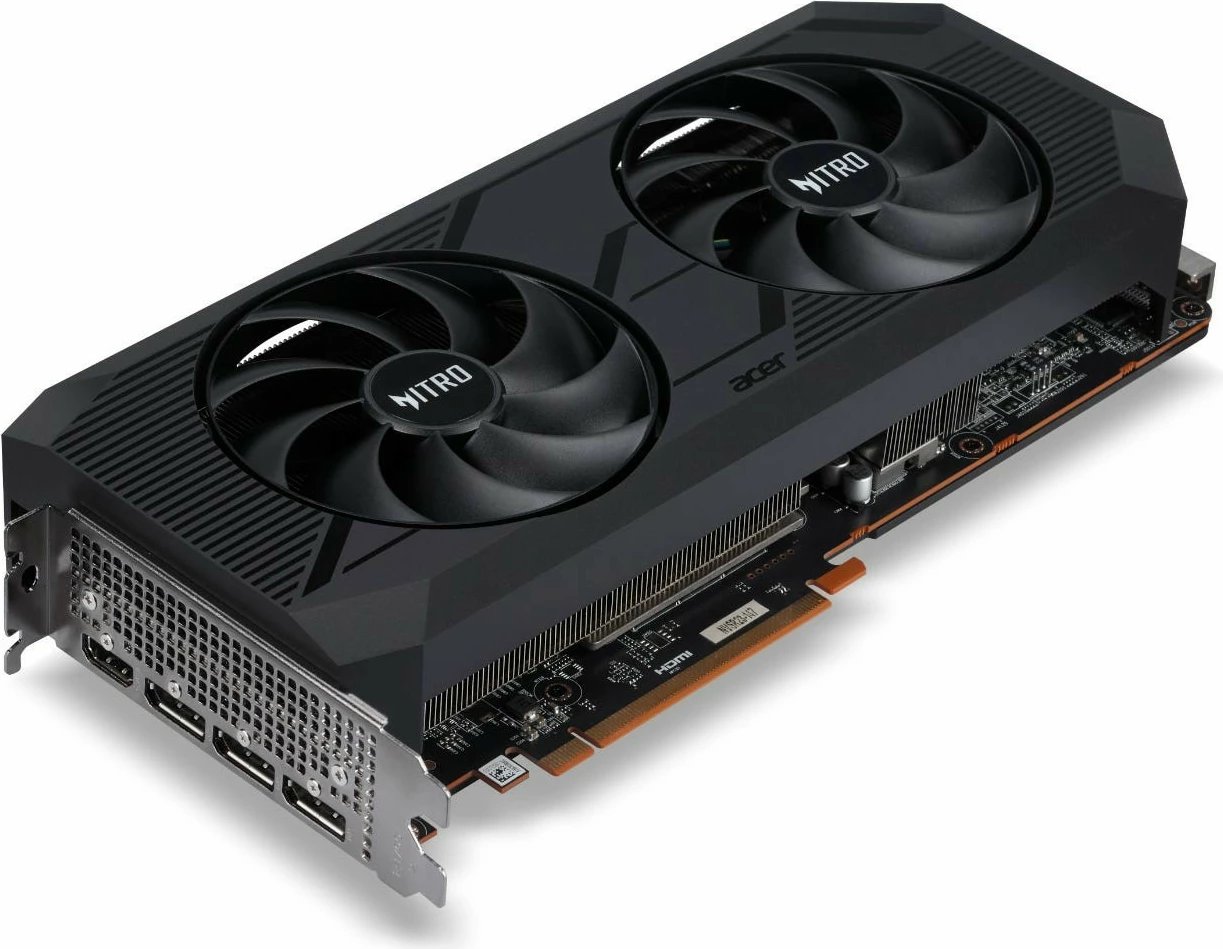 Kartelë grafike Acer Nitro Radeon RX 7800 XT OC, 16 GB, GDDR6, e zezë
