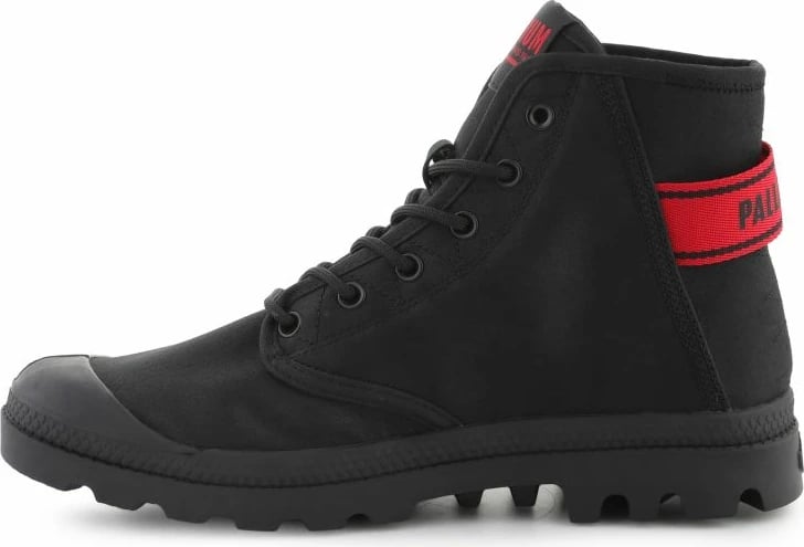 Këpucë të larta Palladium unisex, të zeza