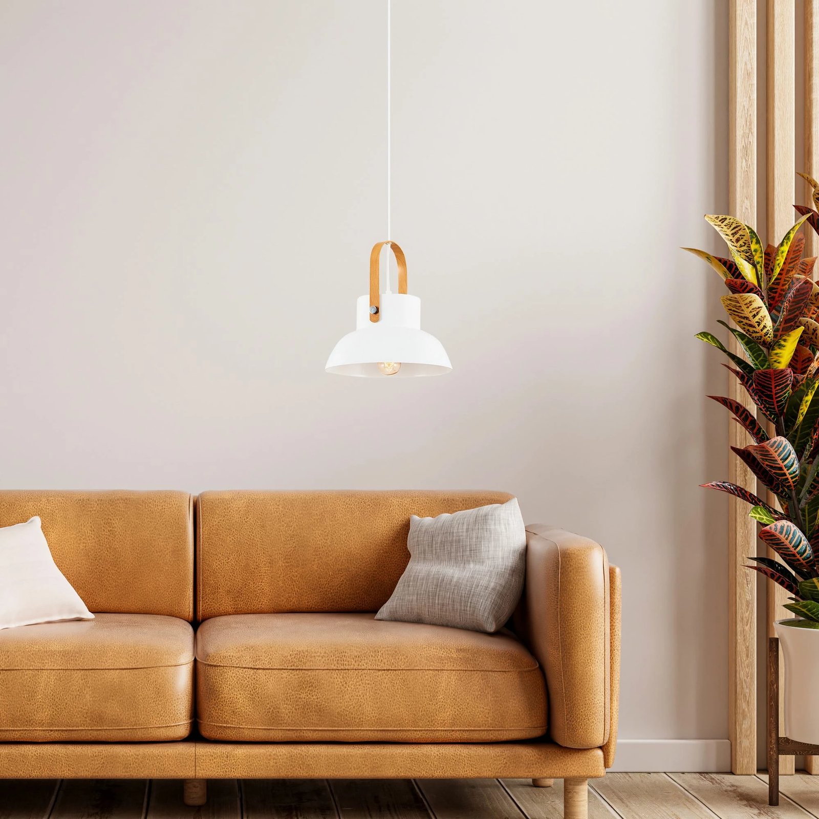 Llambë tavani Opviq, L1570, e bardhë