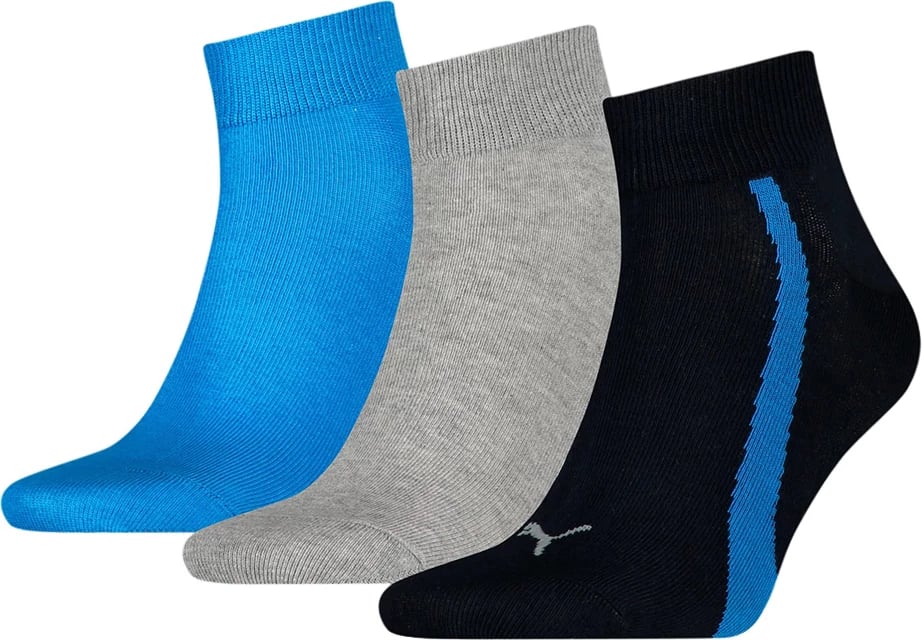 Çorape unisex Puma, të zeza, të hirtë, të kaltra