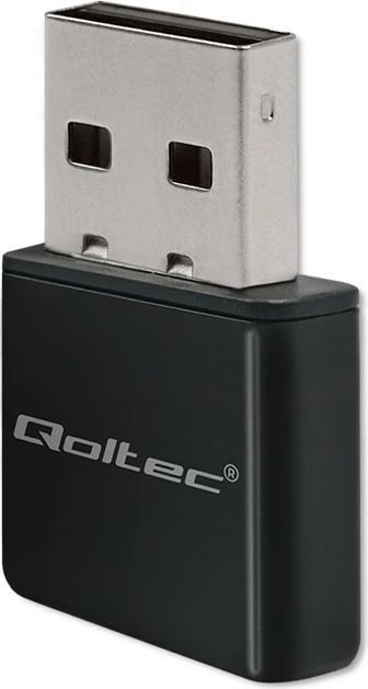 Adapter WiFi mini Qoltec 56986, USB 2.0, 300 Mbps, i zi