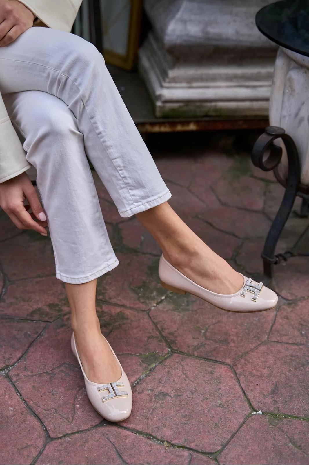 Balerina për gra, Babette Jumeon, MK1340024YR20-002, bezhë, nr. 37