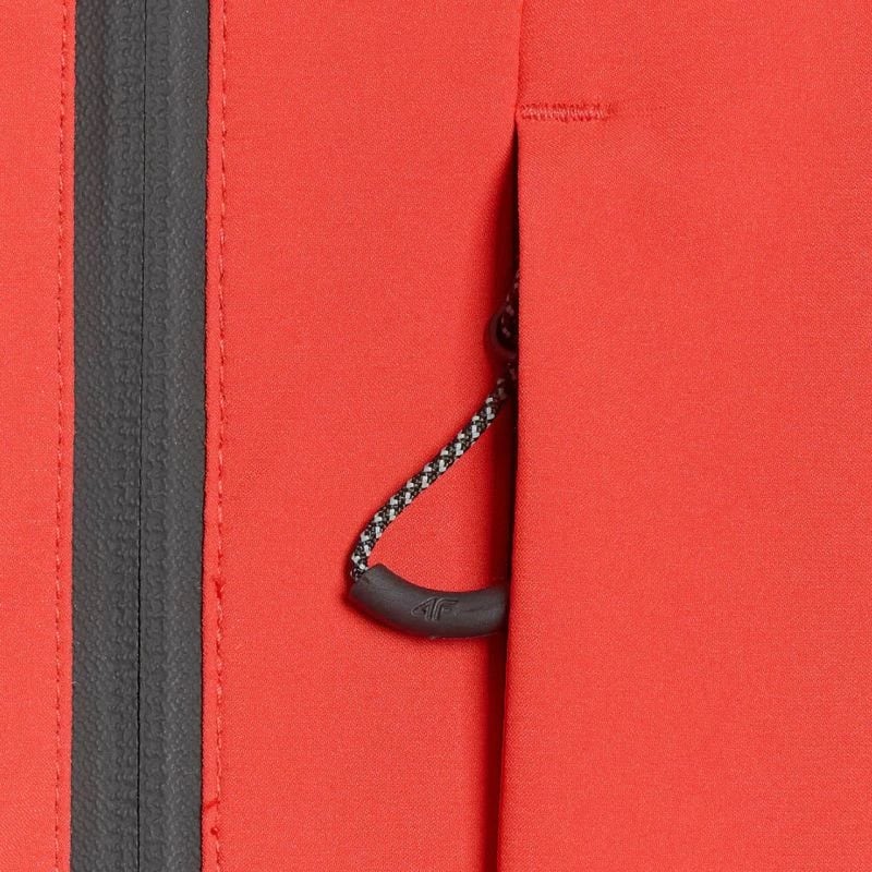 Jakne trekking për meshkuj 4f, portokalli