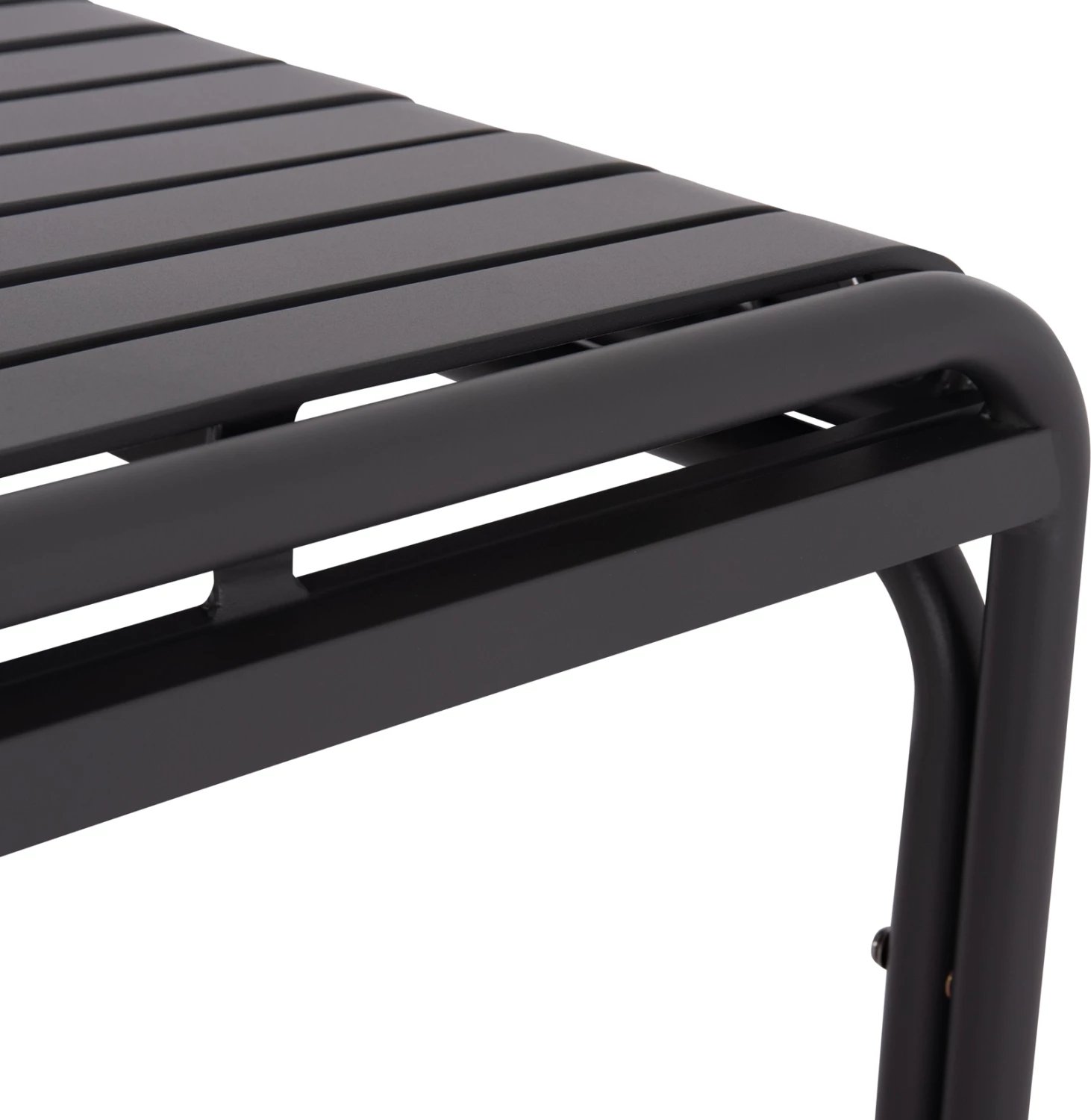 Tavolinë katrore alumini për jashtë, ngjyrë gri, RACHEL FH6338.01, 80x80x76cm