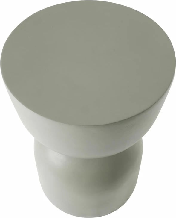 Tavolinë anësore Body, çimento, 38x38x61 cm