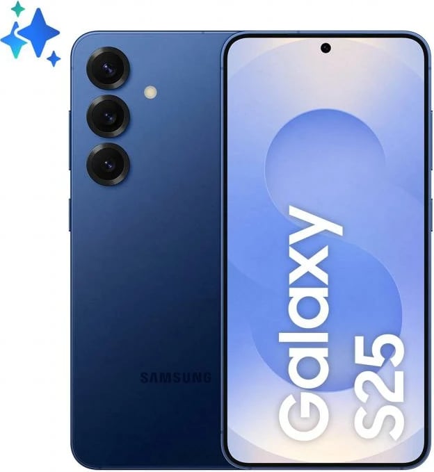 Celular Samsung Galaxy S25, 6.2", 12+128GB DS 5G, i kaltër