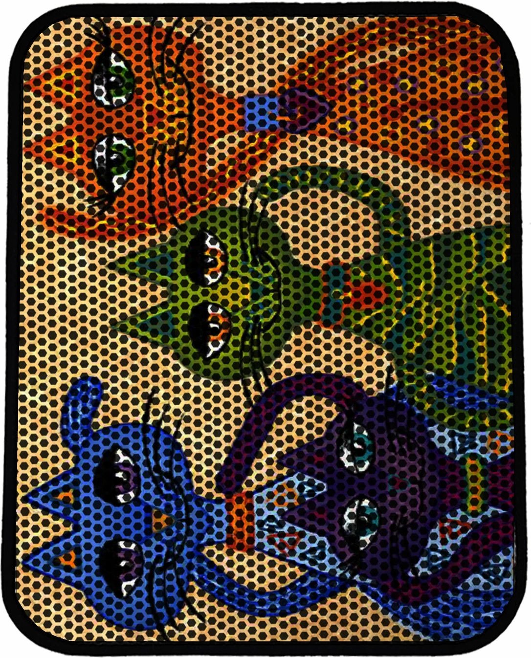 Tapet për rërë mace, shumëngjyrësh, Paws & Whiskers, Nrszn0120, 45x60cm