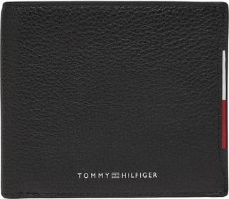 Portofol Tommy Hilfiger meshkuj, i zi