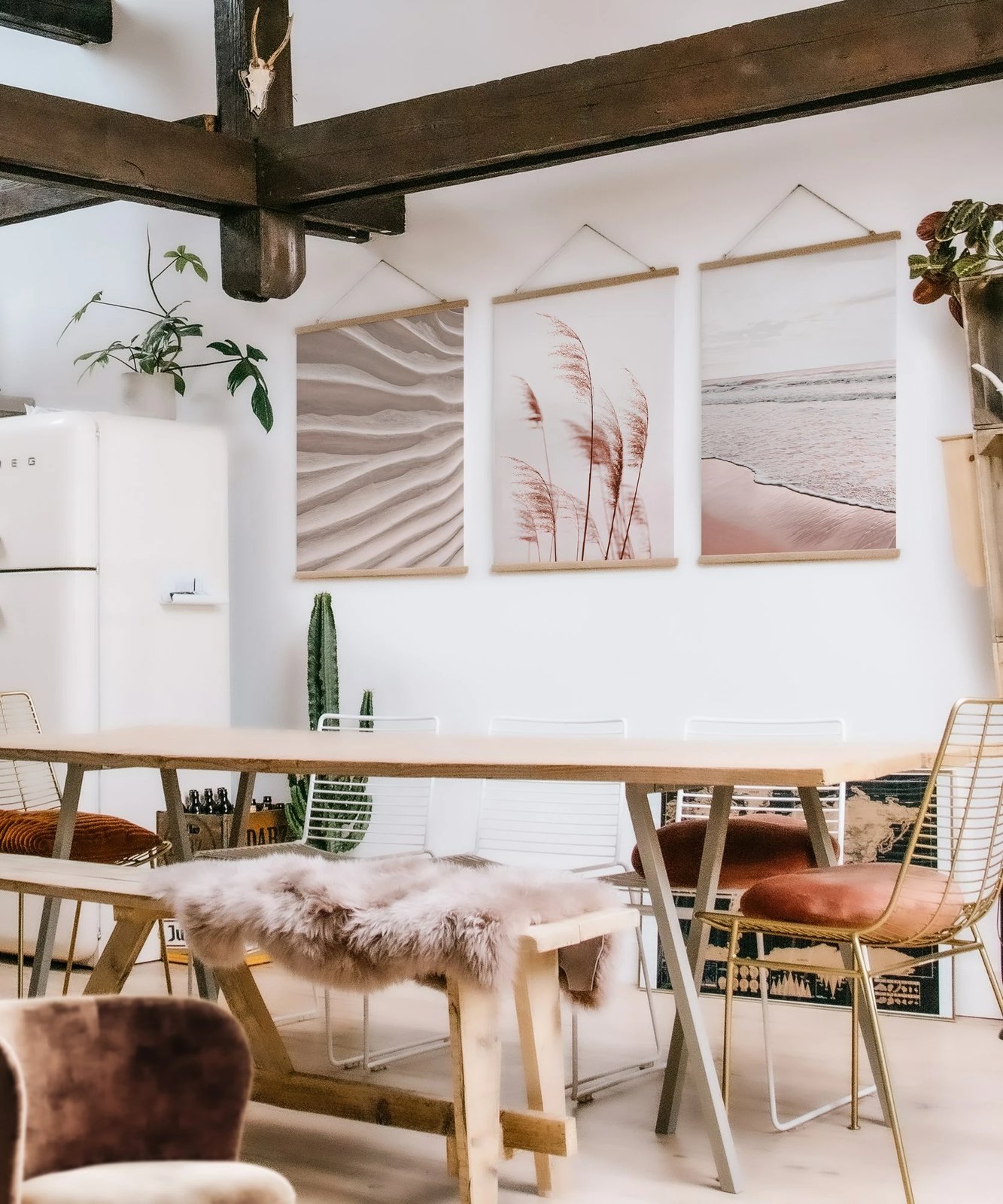 Pikturë dekorative me kornizë (3 copë), Wallity, SRG12