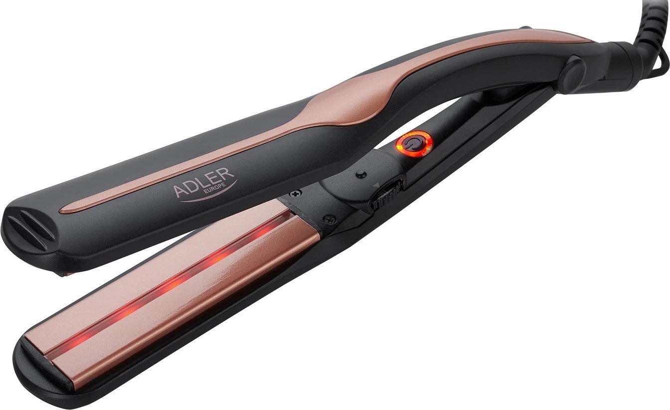 Drejtuese për flokë Adler AD 2318, e zezë/bakër