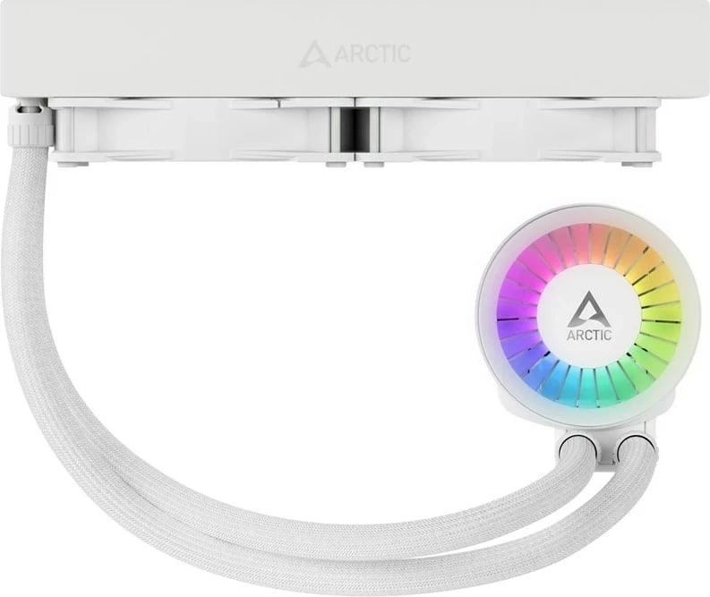 Ftohës uji për CPU Arctic Liquid Freezer III 240 A-RGB, i bardhë