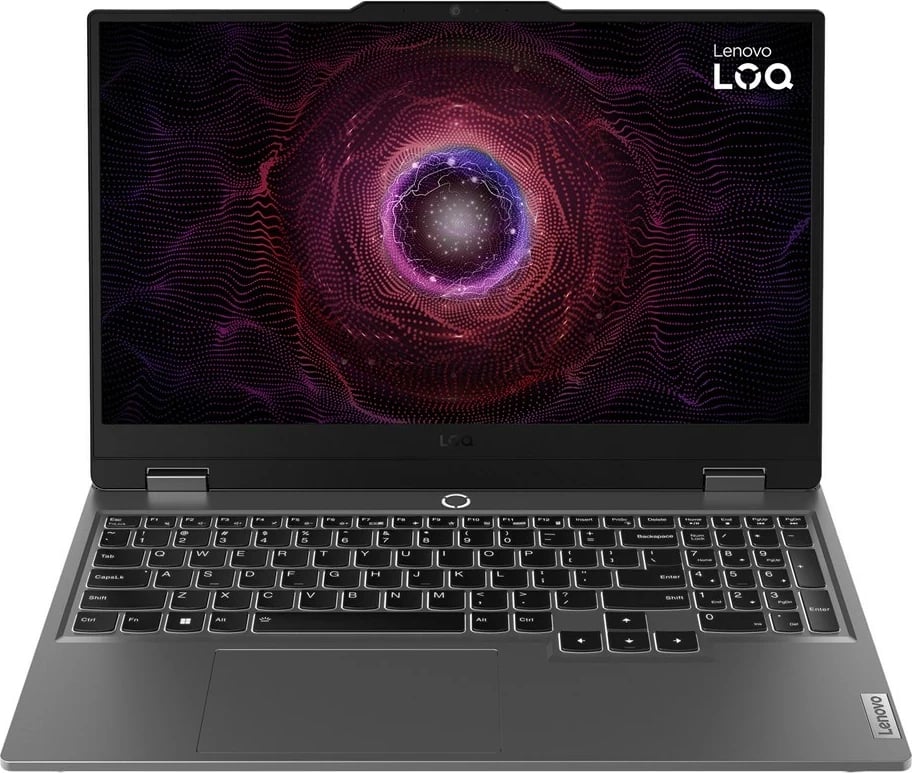 Laptop Lenovo LOQ, AMD Ryzen 5 7235HS, 15.6", 16 GB RAM, 512 GB SSD, NVIDIA RTX 3050, Gri me backpack
