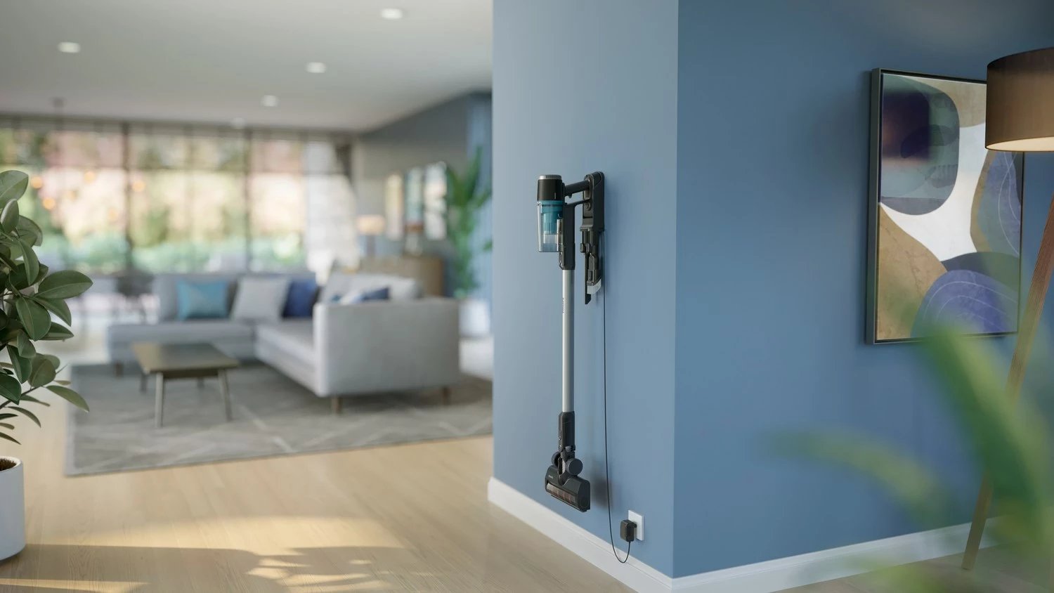 Fshesë me korrent pa kabllo Philips 3000 series XC3133/01, 25.2V, pa qese, e zezë