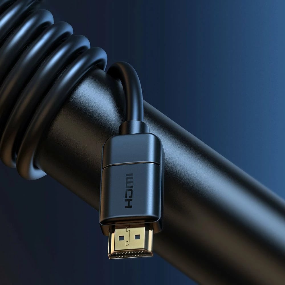 Kabllo HDMI Baseus CAKGQ-B01, 2m, 4K, 60Hz, e zezë