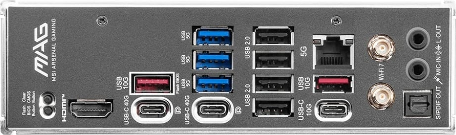 Pllakë amë MSI MAG X870E TOMAHAWK WIFI, Socket AM5, ATX, E zezë