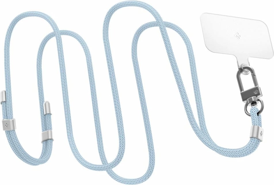 Set litarësh universal Spigen, Crossbody & Wrist Strap, ConTag Pad, kaltër