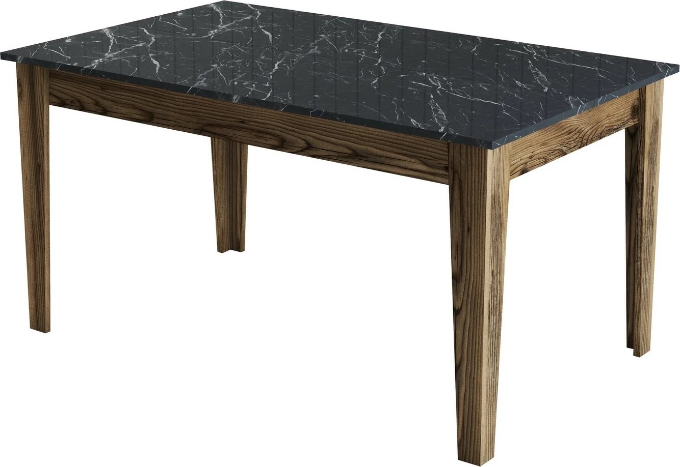 Set mobiljesh për dhomë dite, Skye Decor, Milan 526, ngjyrë arre, e zezë