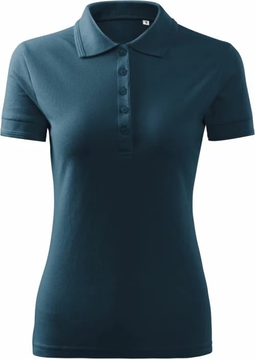 Polo maicë për femra Malfini, blu e errët