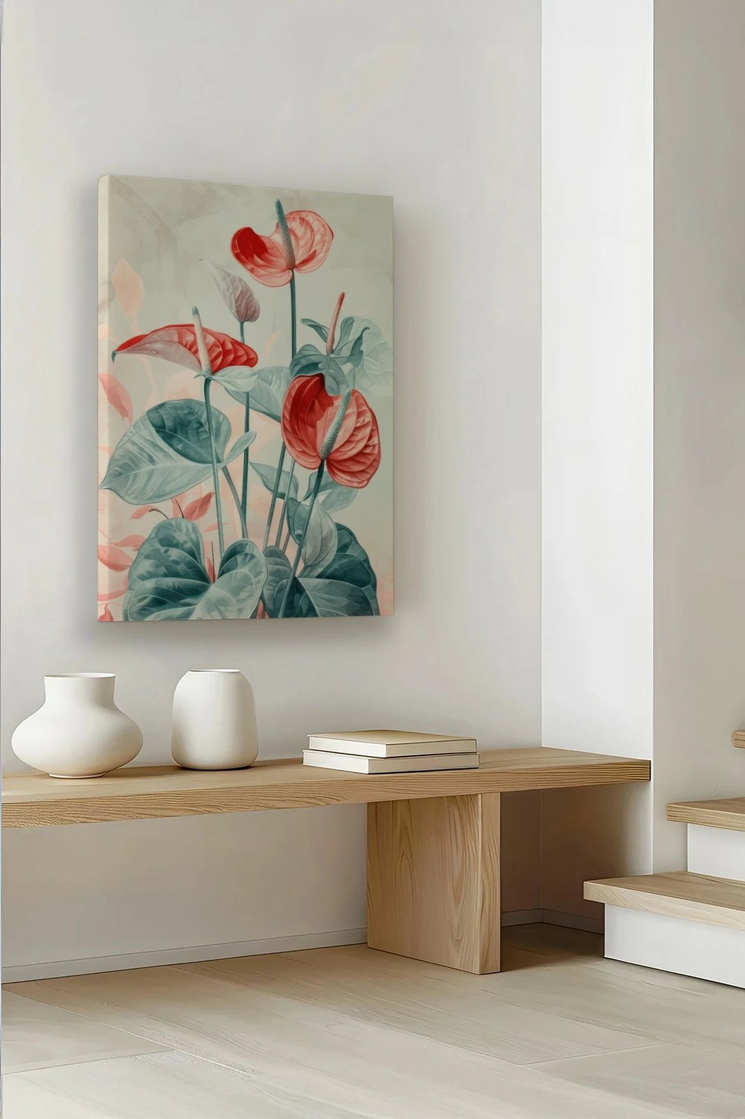 Pikturë dekorative në kanavacë, Wallity, Ersysb005, shumëngjyrëshe, 70x100cm