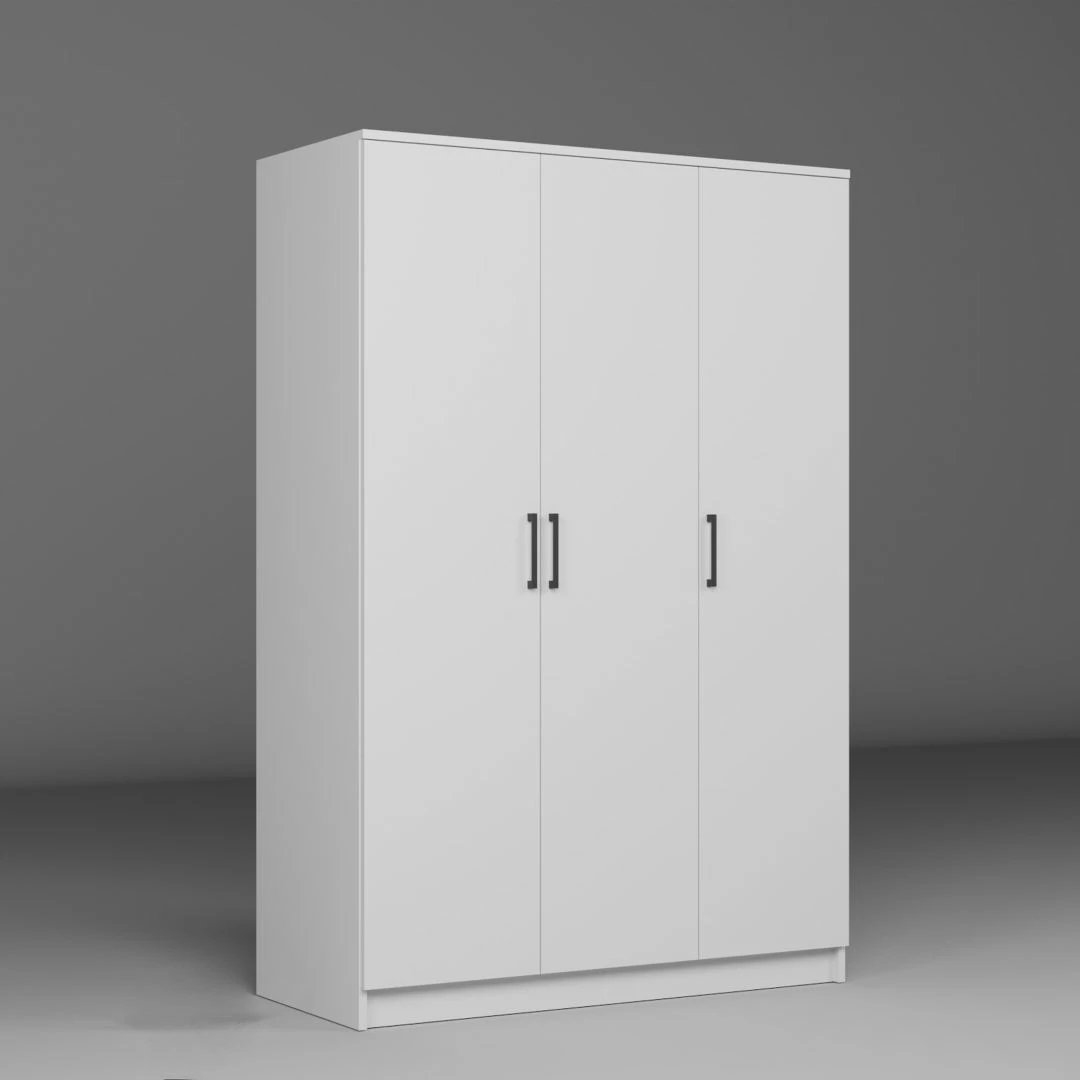 Dollap për rroba, ngjyrë e bardhë, Skye Decor Kardelen 1600-101