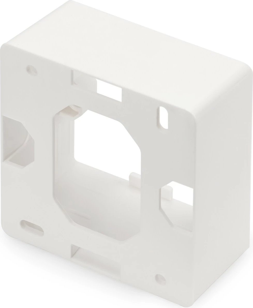 Kasë sipërfaqësore Digitus për dozë të fshehur, e bardhë