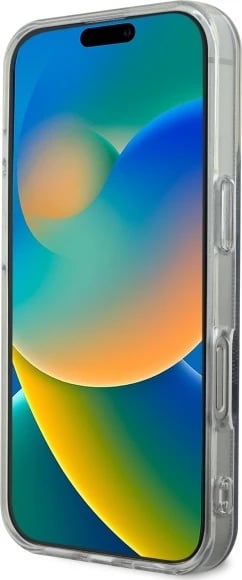 Mbështjellës Guess IML 4G MagSafe për iPhone 16 Pro, Zi Mbështjellës Guess IML 4G MagSafe për iPhone 16 Pro, Zi