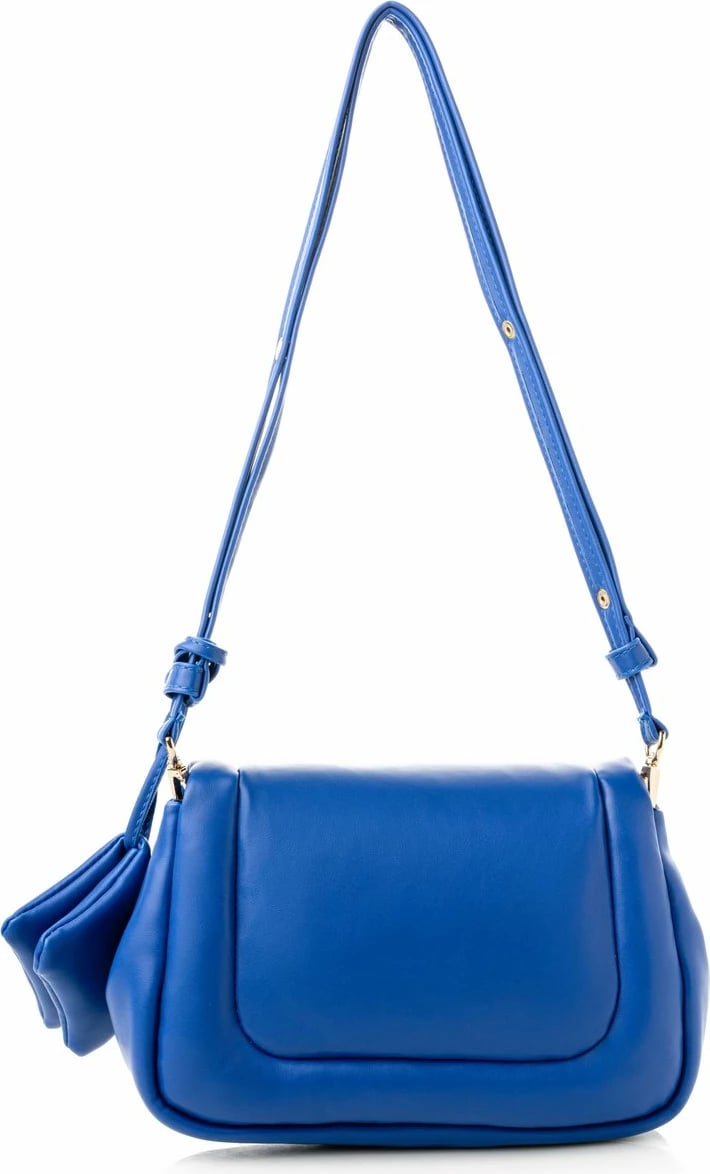 Çantë shpatulle Vince Camuto, ngjyrë sax blue, Genoa