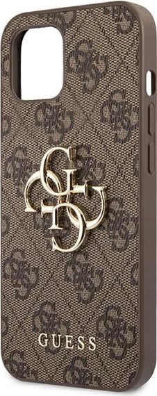 Mbështjellës Guess GUHCP13M4GMGBR për iPhone 13, 6.1", hardcase, kafe