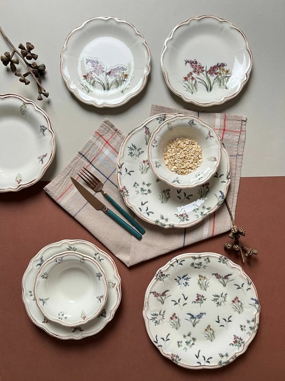 Set darke 24 pjesë Hermia Concept, Amber 24