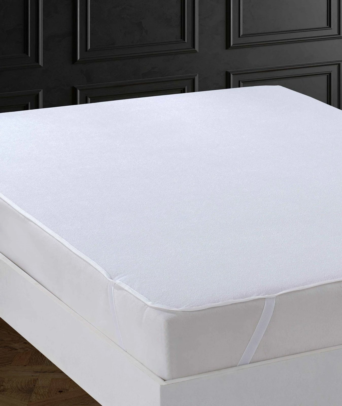 Mbrojtës për shtrat tek, i bardhë, L'Essentiel Linge de Maison, 100x200cm