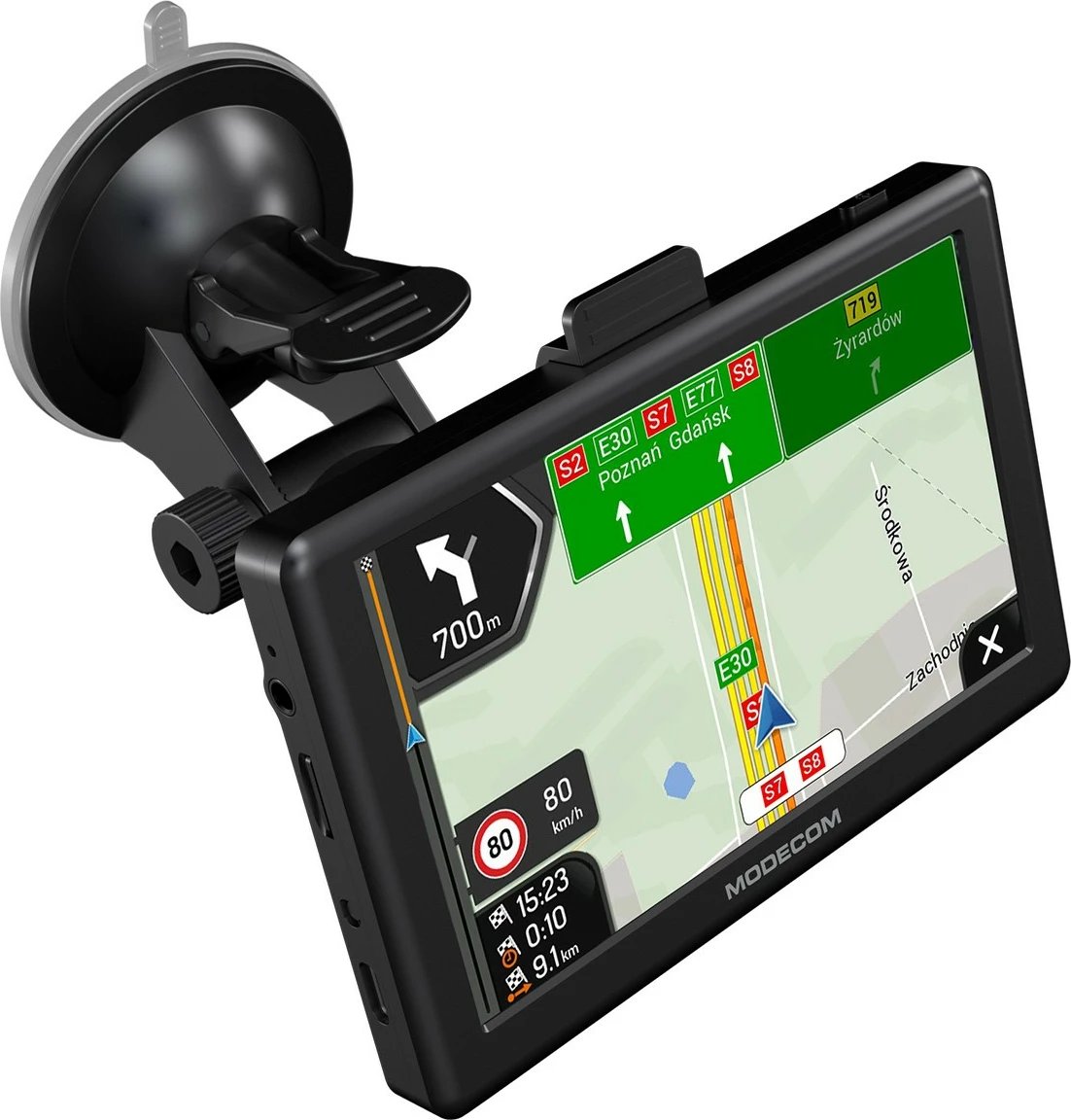 Navigacion GPS, MODECOM FreeWAY CX 5.0 iGO Truck, ekran 5\", 8GB, RAM 256MB, Evropë, me përditësim 1‑vjeçar