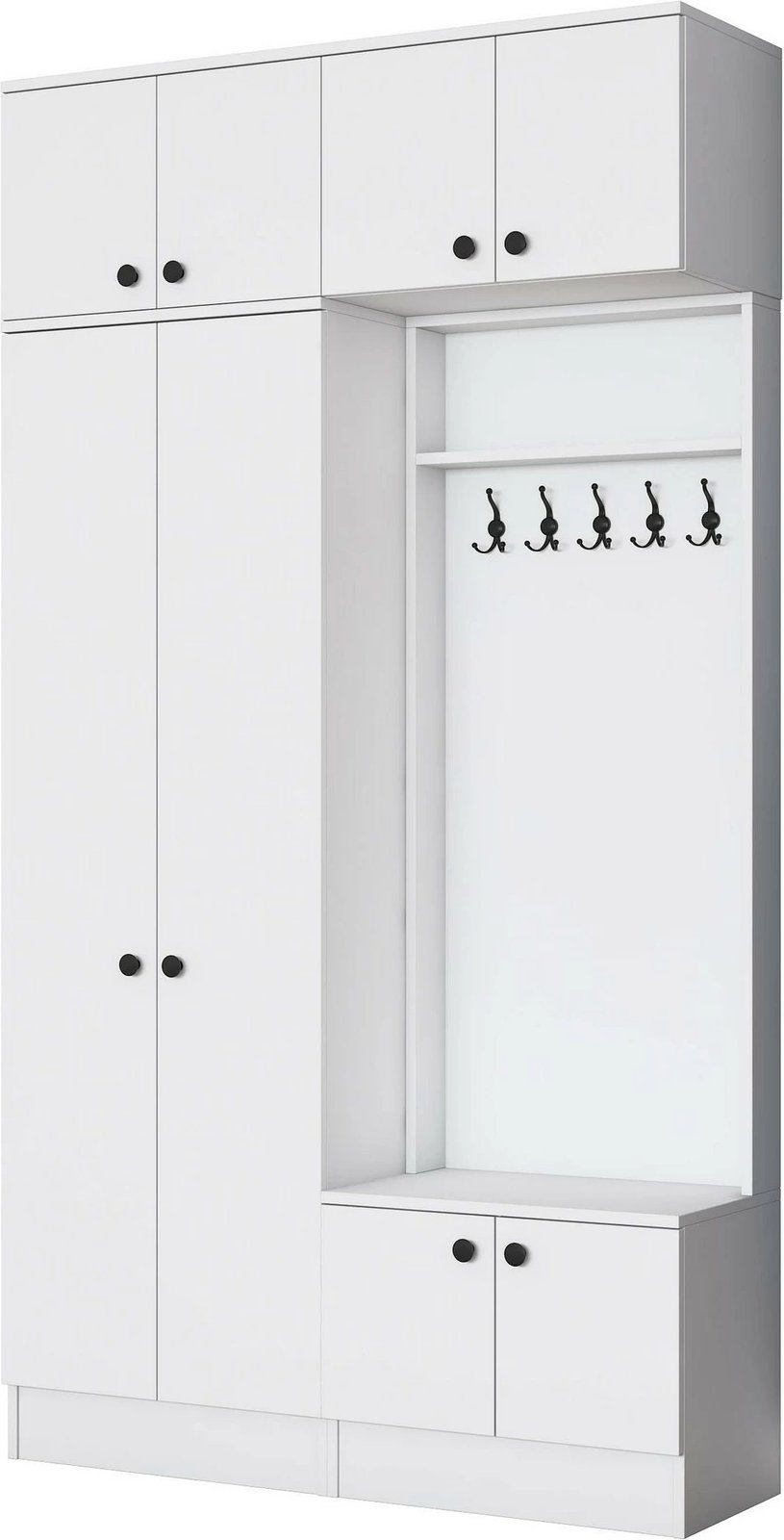 Stendë korridori, ngjyrë e bardhë, Skye Decor, EA144 - 3839