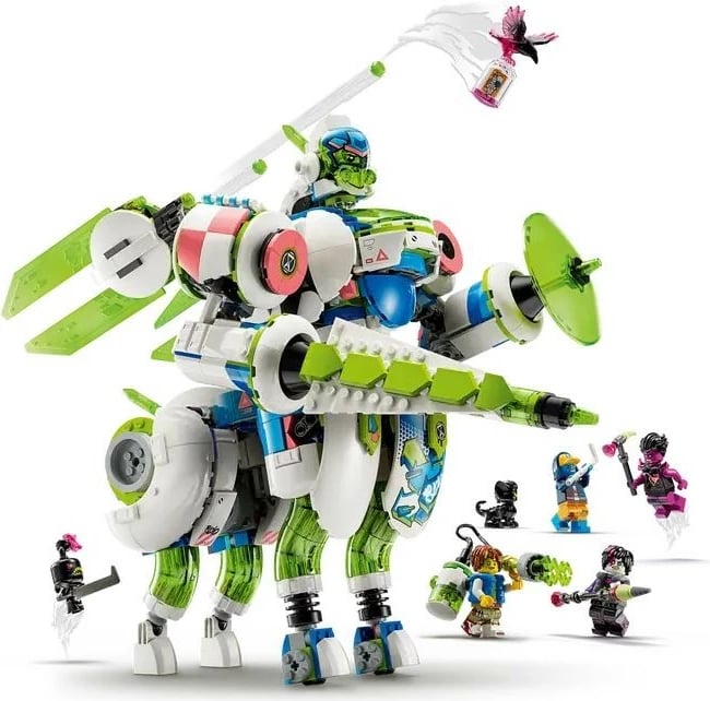 Set LEGO DREAMZzz 71485 Mateo and Z-Blob the Knight Battle Mech, 1333 pjesë, plastikë, shumëngjyrësh, ekstra i madh