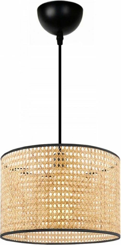 Llambë tavani Opviq, ratan, krem dhe e zezë, AYD-3277