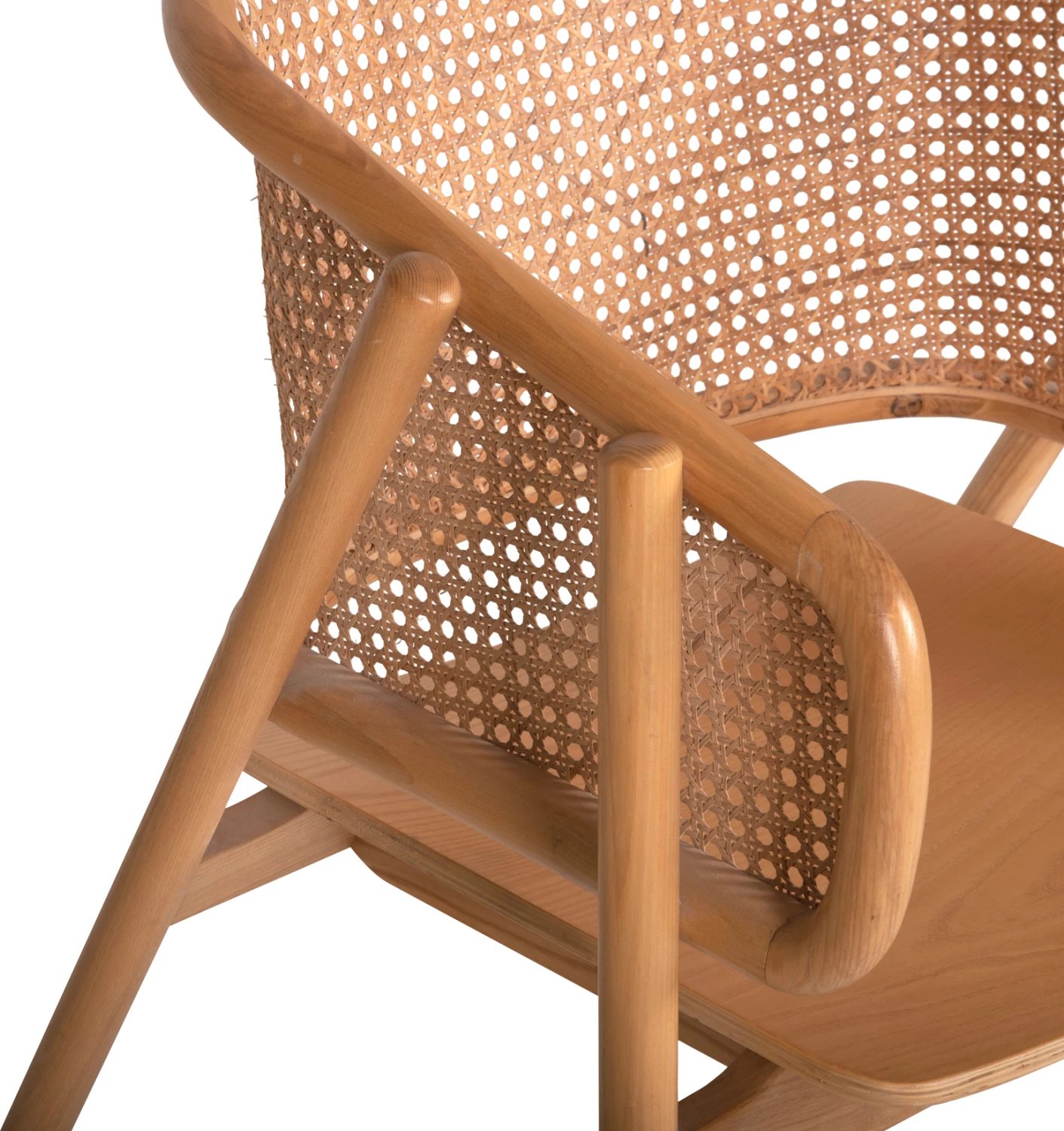 Karrige Kenlee, dru frashëri dhe ratan natyral, 57.5x55x81H cm