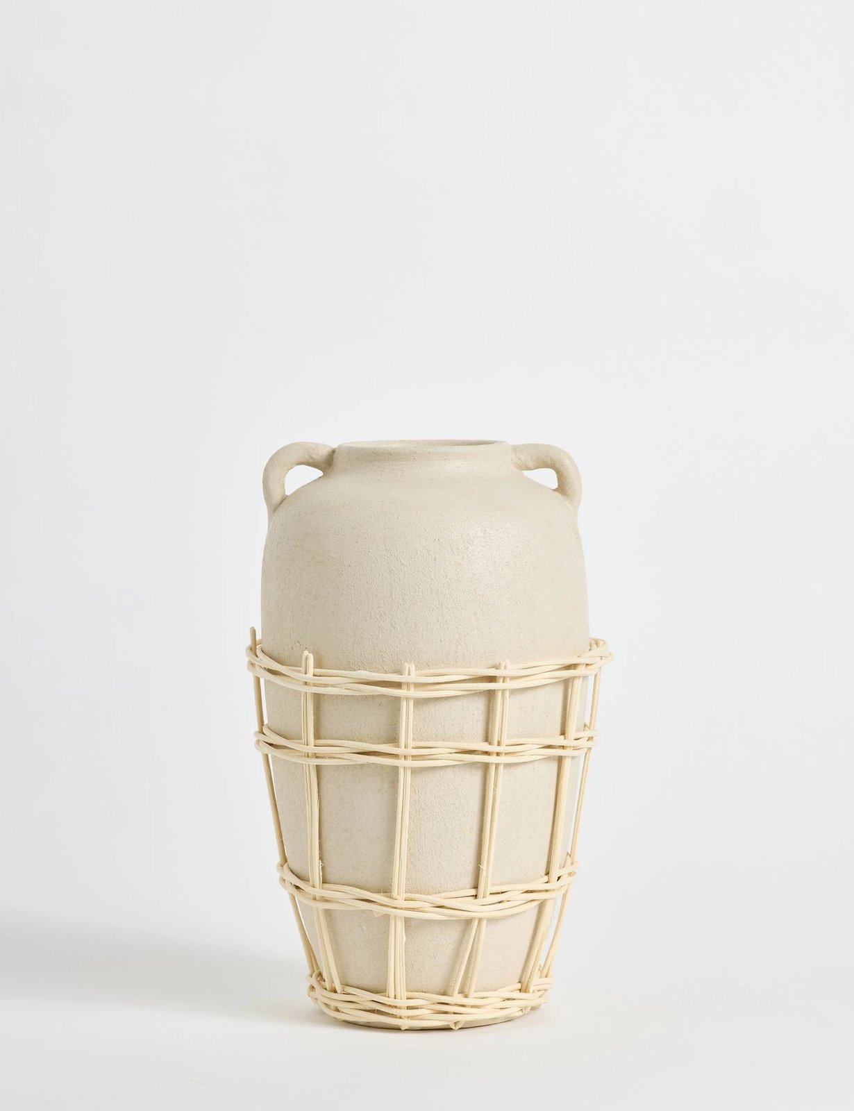 Vazo Evila Originals, terrakotë e madhe, ngjyrë krem