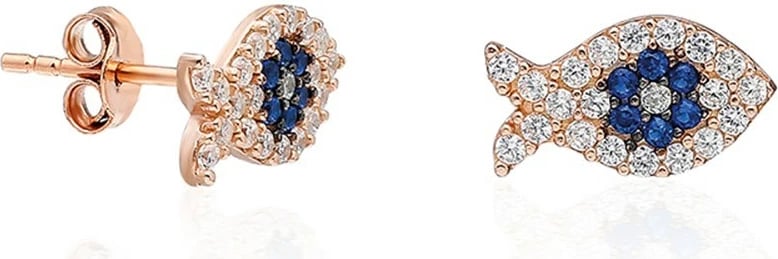 Vathë argjendi Jumeon, TRDYL502, ngjyrë argjendi, të bardhë, kaltër e errët