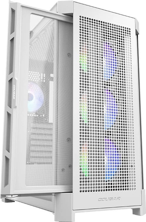 Kasë Cougar Duoface Pro ARGB, Midi Tower, e bardhë