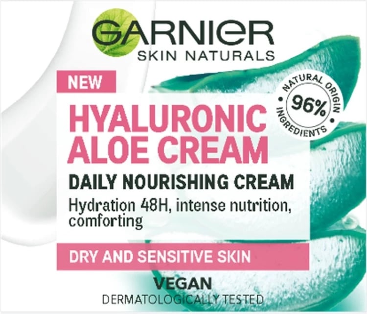 Gar.Skin Hyaluronic Aloe Creme Dry 50Ml