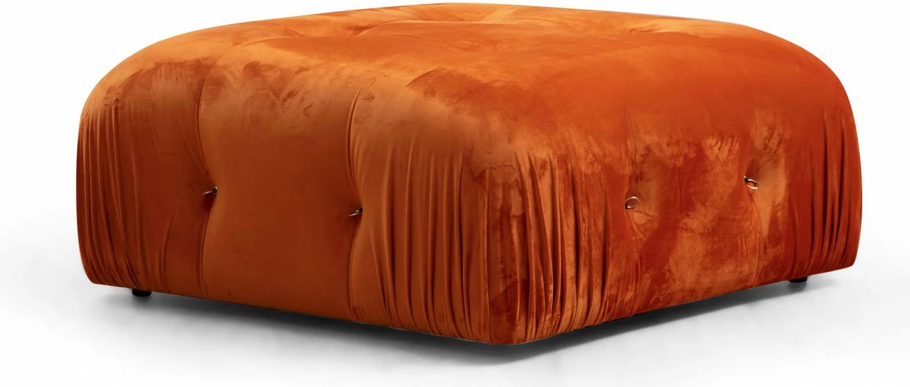 Kënd-sofë Bubble, portokalli, Atelier del Sofa (L1-O1-1R -Puf)