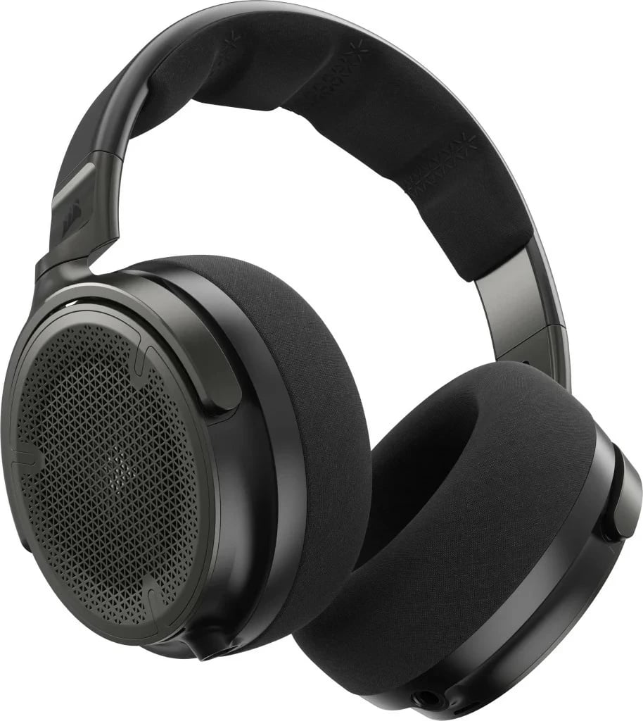 Kufje Corsair Virtuoso Pro Carbon, me mikrofon të shkëputshëm, ngjyrë e zezë