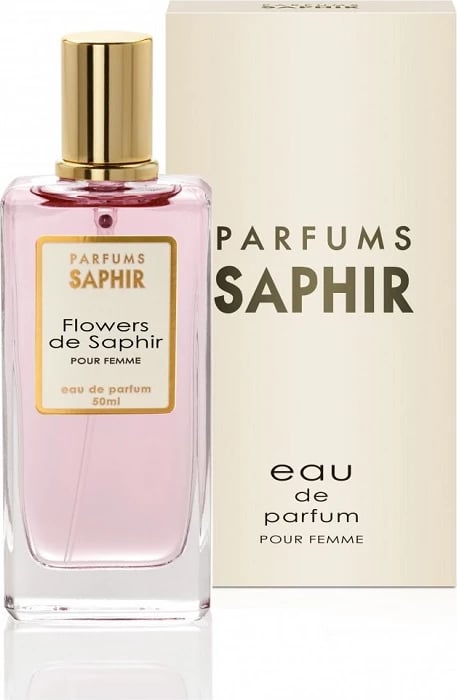 Eau de Parfum për femra Saphir Flowers, 50ml