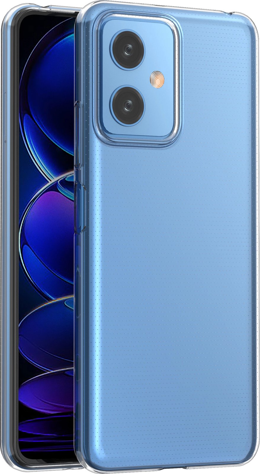 Mbështjellës Hurtel Ultra Clear 0.5mm për Xiaomi Poco X5 5G / Redmi Note 12 5G, Transparent