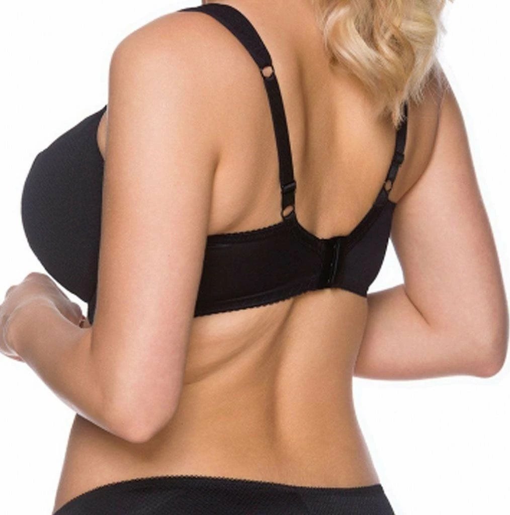 Sytjena për gjidhënie New Baby Ella gjysmë e përforcuar, madhësi 70F, e zezë